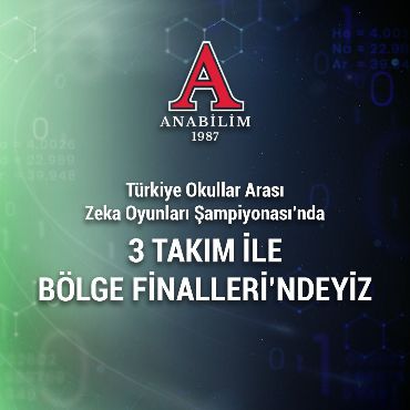 Türkiye Okullar Arası Zeka Oyunları Şampiyonası'nda 6 Takım İle Bölge Finalleri'ndeyiz